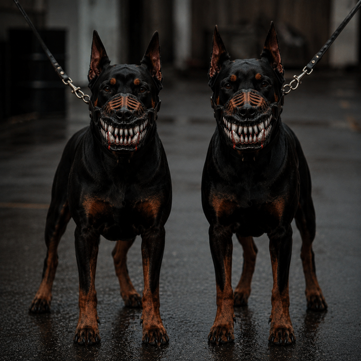 muzzled